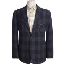 Kroon Buffalo Plaid Sport Coat - Wool Blend (For Men) in Navy - Closeouts