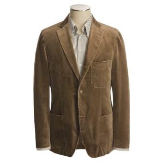 Kroon Domingo Sport Coat - Brushed Velvet (For Men) in Taupe