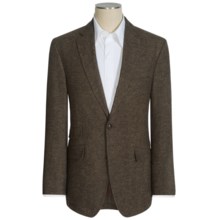Kroon Fancy Sport Coat - Cotton-Wool-Linen (For Men) in Brown/Black - Closeouts