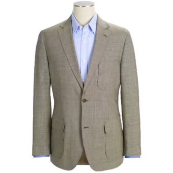 Kroon Harrison Beaded Wool Tonal Stripe Sport Coat (For Men) in Blue Mix