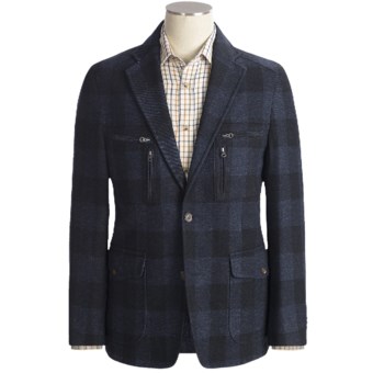 Kroon Nash Hidden Check Sport Coat (For Men) in Navy