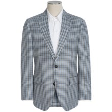 Kroon Taylor Check Sport Coat - Linen-Wool (For Men) in Blue - Closeouts
