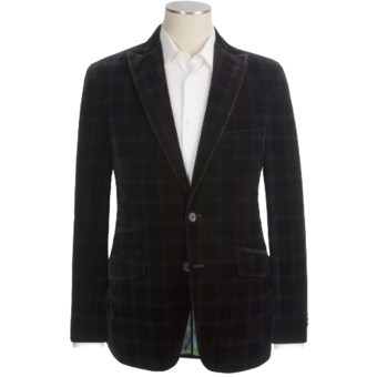 Kroon Viva Sport Coat - Italian Velvet (For Men) in Olive