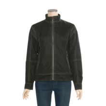 Kuhl Burr Jacket - Cotton Canvas, Microfleece Lined (For Women) in Raven - Closeouts
