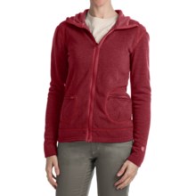Kuhl Istria Hoodie Sweater - Kashmira Fleece (For Women) in Scarlet - Closeouts