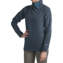 Kuhl Kiara Sweater - Alfpaca Fleece (For Women) in Indian Teal - Closeouts