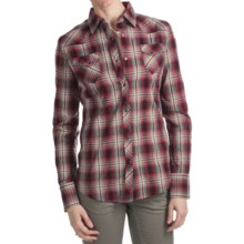 Kuhl Sheridan Flannel Shirt - Long Sleeve (For Women) in Ruby - Closeouts