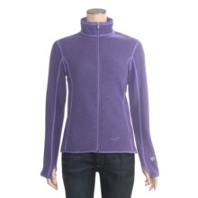 Kuhl Sienna Chianti Wool-Fleece Sweater - Full Zip (For Women) in Iris - Closeouts