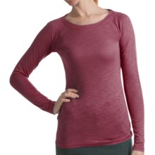 Kuhl Vega Shirt - Modal-Organic Cotton, Long Raglan Sleeve (For Women) in Scarlet - Closeouts