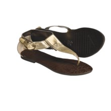 Kustom Chloe Sandals - Leather (For Women) in Gold - Closeouts