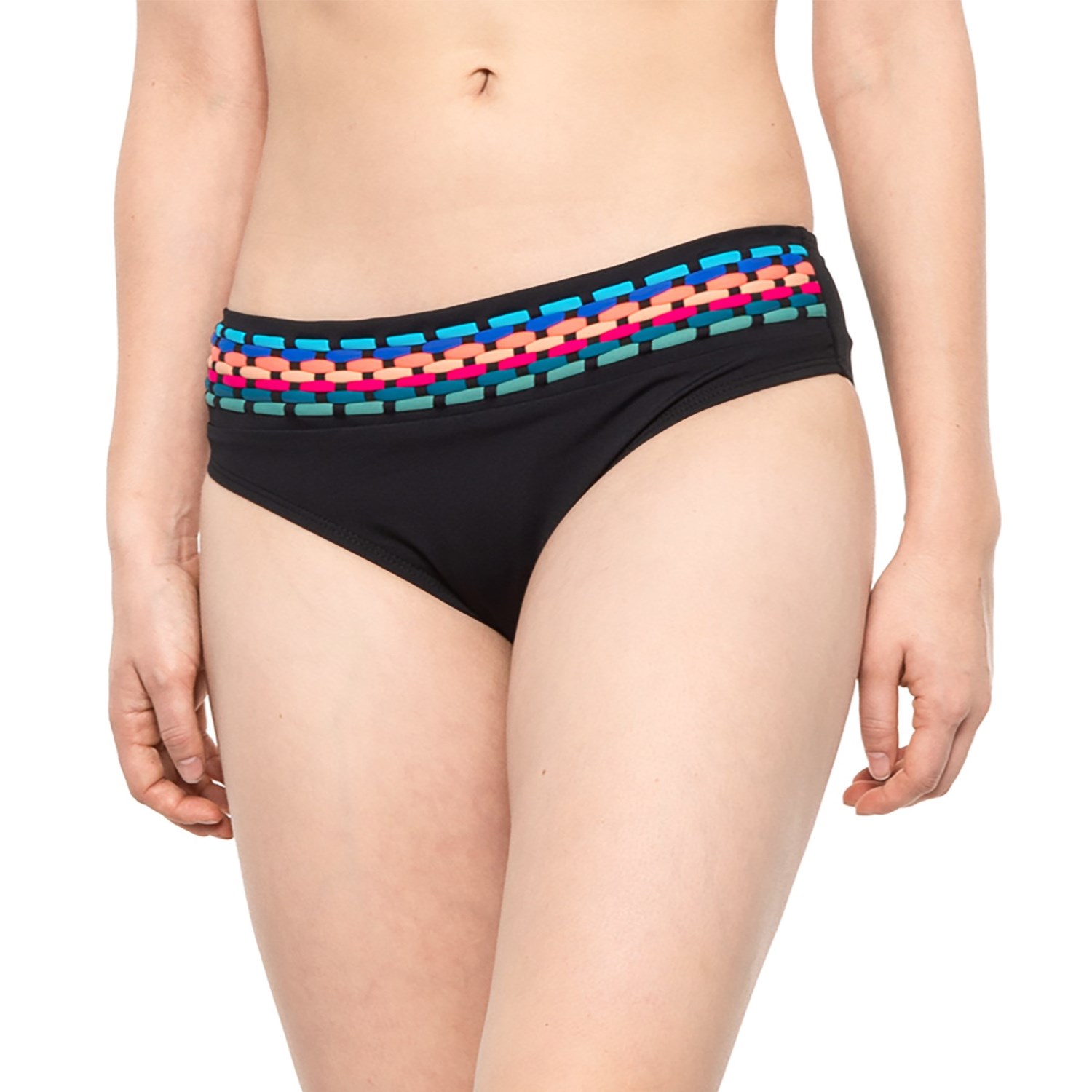 La Blanca Macrame Midster Bikini Bottoms For Women Save