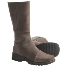 La Canadienne Avalon Winter Boots - Leather, Wool-Lined (For Women) in Chocolate Nubuck - Closeouts