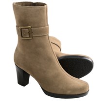 La Canadienne Katie Buckle Boots (For Women) in Terra Suede - Closeouts