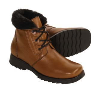 La Canadienne Libra Boots - Faux-Fur Lining (For Women) in Tan