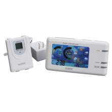 La Crosse Technology Color Forecast Station - 3-Piece in White - Closeouts