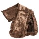 La Fiorentina Velvet Scarf - Pleated Border (For Women)