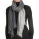La Fiorentina Wool Ombre Scarf with Eyelash Fringe (For Women)