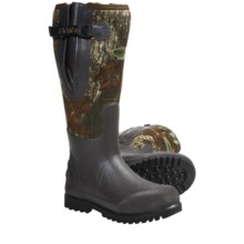 LaCrosse Alpha Lite Rubber Hunting Boots - 18”, Waterproof, Insulated (For Men) in Mossy Oak Break Up - Closeouts