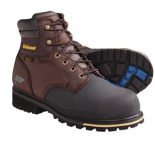 LaCrosse Brakeman Work Boots - Waterproof, Non-Metallic Safety Toe, 6” (For Men) in Brown - Closeouts