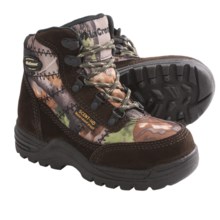 LaCrosse Silencer Scent HD Hunting Boots -  Waterproof, 7” (For Youth Boys and Girls) in Camo - Closeouts