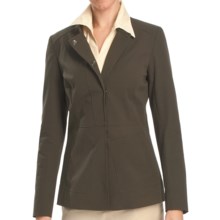 Lafayette 148 New York Alec Jacket - Winter Cotton Cloth (For Women) in Loden - Closeouts