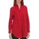 Lafayette 148 New York Anders Shirt - Italian Stretch Cotton, Long Sleeve (For Women)