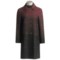 Beet Multi Lafayette 148 New York Aston Coat - Wool Ombre (For Women)