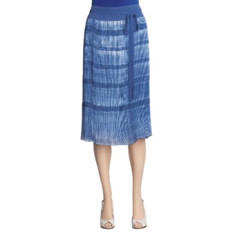 Lafayette 148 New York Bevan Skirt - Tie-Dye (For Women) in Indigo Multi