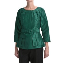 Lafayette 148 New York Continental Ezra Jacket - Silk Taffeta (For Women) in Amazon - Closeouts
