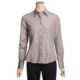 Lafayette 148 New York Cotton Fine Line Shirt - Long Sleeve (For Women)