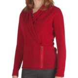 Lafayette 148 New York Excelsior Wool Wrap Sweater (For Women)