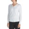 Lafayette 148 New York Glitter Cardigan Sweater - Cashmere-Silk (For Women) in Silver