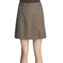 Lafayette 148 New York Iridescent Fatigue Skort (For Women) in Olive Iridescent - Closeouts