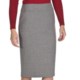 Lafayette 148 New York Lola Wool Skirt - Optical Crepe (For Women)