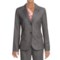 Dark Nickel Multi Lafayette 148 New York Pinstripe Jacket - Wool (For Women)