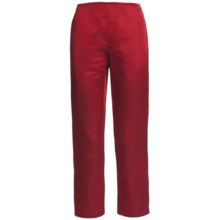 Lafayette 148 New York Reade Duchess Pants - Satin (For Women) in Siren - Closeouts