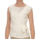 Lafayette 148 New York Rina Shirt - Matte Silk, Sleeveless (For Women)
