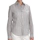 Lafayette 148 New York Shimmer Stripe Shirt - Long Sleeve (For Women)