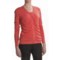 Lafayette 148 New York Shirred Front Cardigan Sweater (For Women) in Bellini