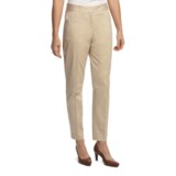 Lafayette 148 New York Stretch Sateen Pants - Slim Leg (For Women)
