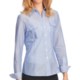 Lafayette 148 New York Watermill Stripe Shirt - Long Sleeve (For Women)