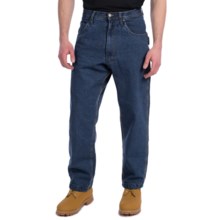 Lakin Mckey Flannel-Lined Denim Jeans - Relaxed Fit (For Men) in Dark Denim - Closeouts