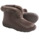 Lamo Bridget Bootie Slippers - Leather, Merino Shearling Lining (For Women)