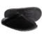 Lamo Scuff Slippers - Suede, Sheepskin-Lined (For Men) in Black