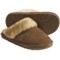 Lamo Sheepskin Scuff Slippers (For Women) in Chestnut