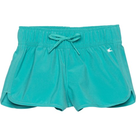 O&#39;Neill Lane Solid Stretch Boardshorts - 2? (For Big Girls) - TURQUOISE (5 )