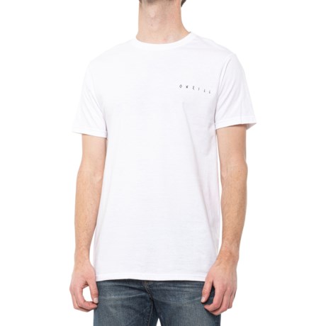 O&#39;Neill Last Love T-Shirt - Short Sleeve (For Men) - WHITE (M )