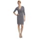 Laundry by Design Matte Jersey Garden Gate Dress - 3/4 Sleeve (For Women)