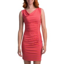 Laundry by Design Striped Matte Jersey Dress - Stretch, Sleeveless (For Women) in Apricot Multi - Closeouts