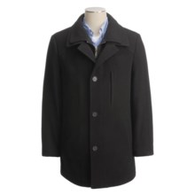 Lauren by Ralph Lauren Dorian Coat - Wool (For Men) in Black - Closeouts